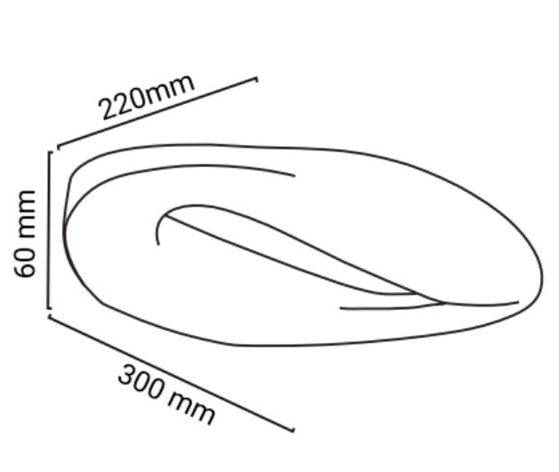 applique dali dimensions